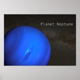 Póster Planet Neptune
