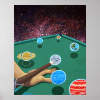 Póster Planet Pool
