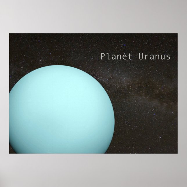 Póster Planet Uranus (Frente)