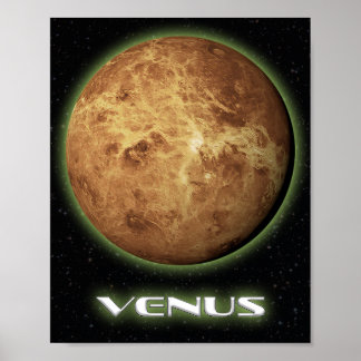 Póster Planet Venus Wall Art