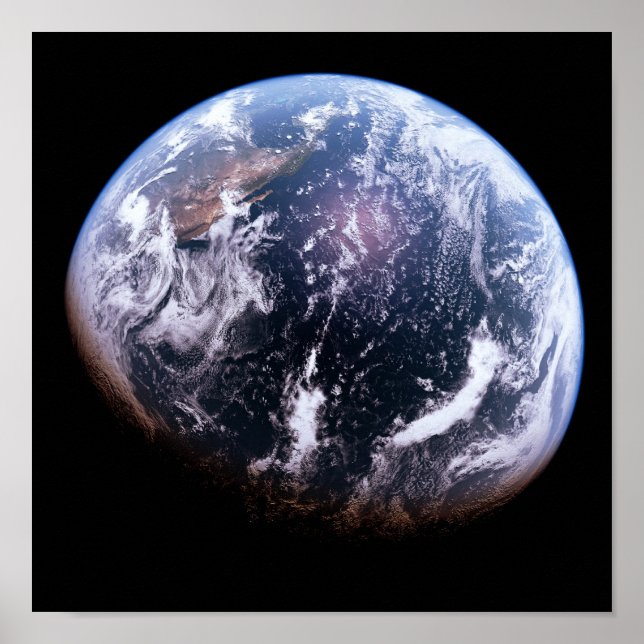 Póster Planeta azul (Frente)