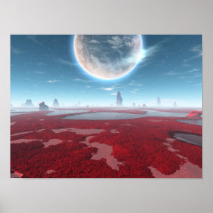 Póster Planeta azul