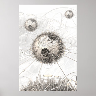 Póster Planeta del robot