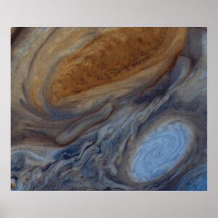Póster Planeta Júpiter Gran Mancha Roja