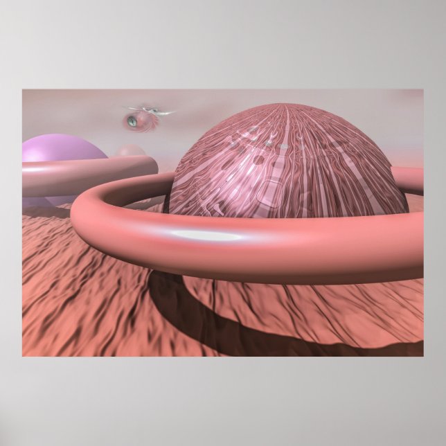 Póster Planeta Mars. Patrulla. (Frente)