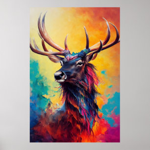 Póster Planeta natural de la aventura del descubrimiento 