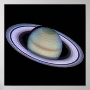 Póster Planeta Saturn