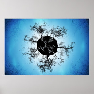 Póster Planeta solo