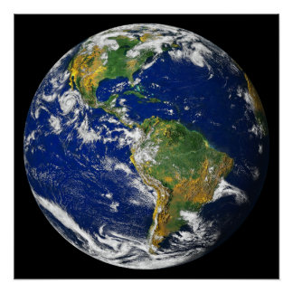 Póster Planeta Tierra