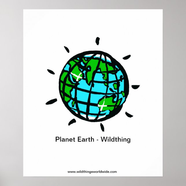 Póster Planeta Tierra - Poster (Frente)