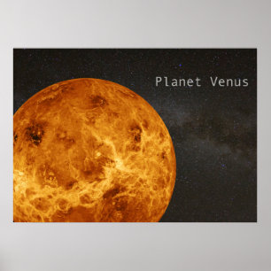 Póster Planeta Venus