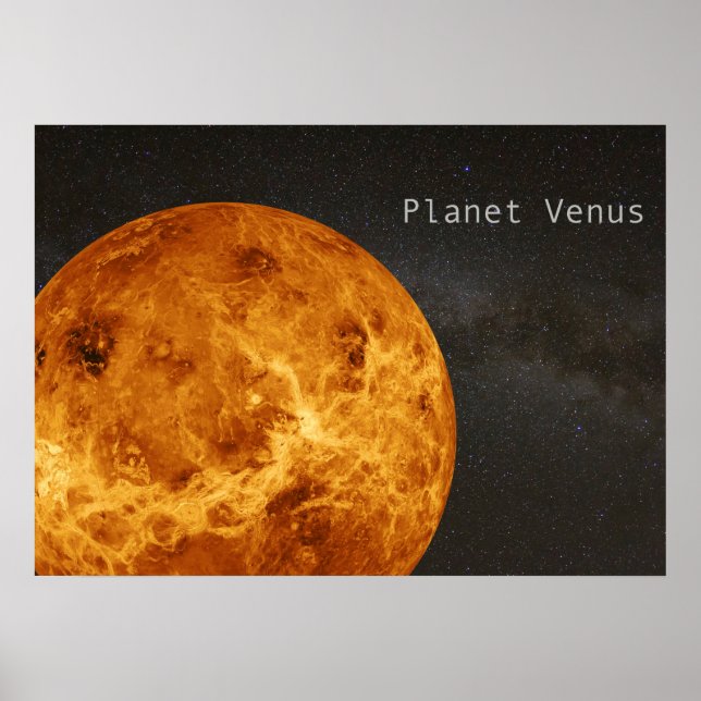 Póster Planeta Venus (Frente)