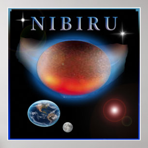 Póster Planeta X Nibiru