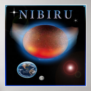 Póster Planeta X Nibiru