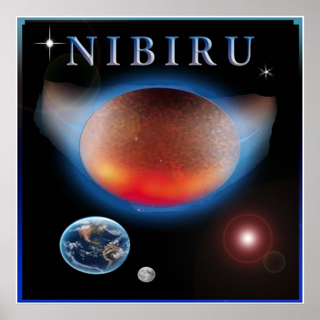 Póster Planeta X Nibiru (Frente)