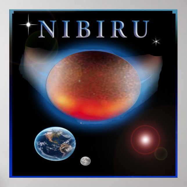 Póster Planeta X Nibiru (Frente)