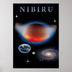 Póster Planeta X Niburu