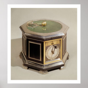 Póster Planetario hecho por el tapabocas de Thomas