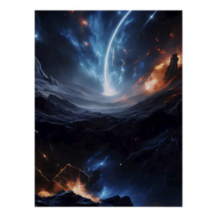 Póster Planetas de la Imaginación