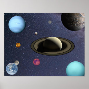 Póster Planetas del sistema solar