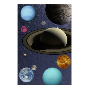 Póster Planetas del sistema solar