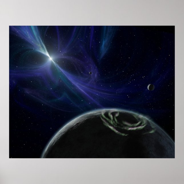 Póster Planetas extremos de la NASA (Frente)
