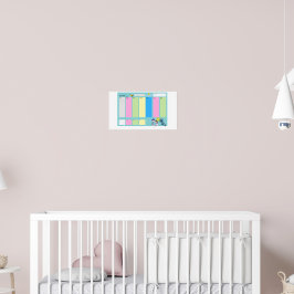 Póster Planificador Semanal Familiar Adorable  – Organiza