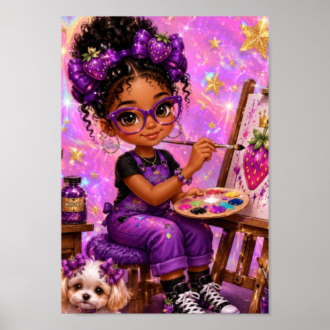 Póster Planificador StarBerry™ Creative Sparkle™ (Frente)