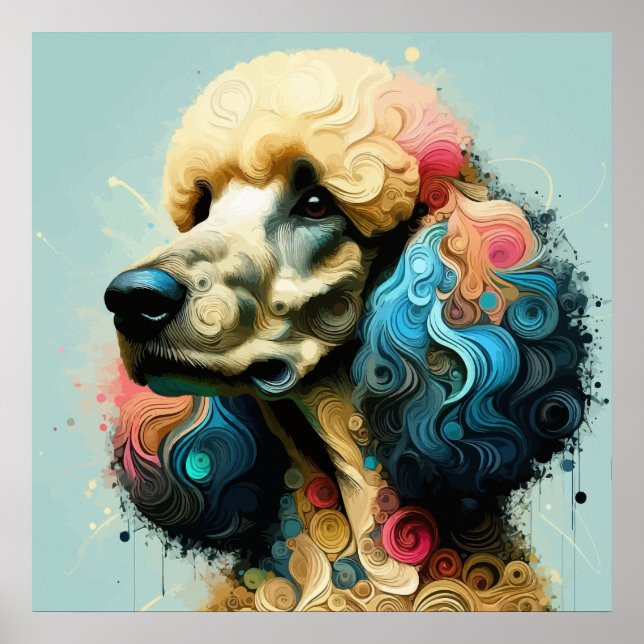 Póster Planner Poodle (Frente)