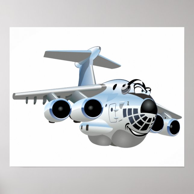 Póster plano personalizado (Frente)