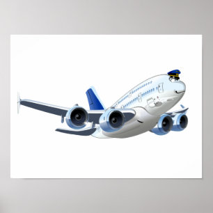 Póster plano personalizado