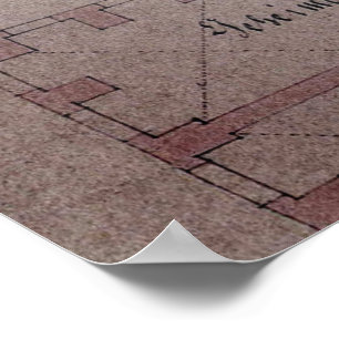Póster Plano terrestre Dresden Green Vault Grünes Gewölbe