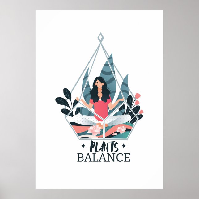 Póster Plant Lover Plants Balance (Frente)