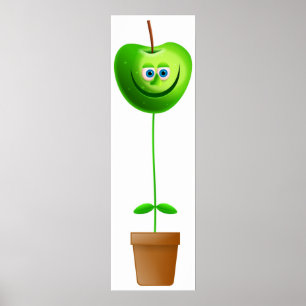 Póster Planta de Apple
