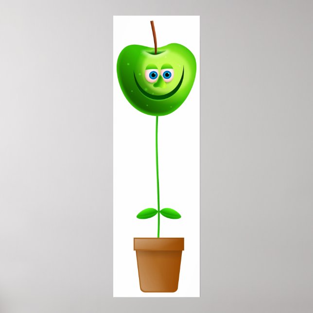 Póster Planta de Apple (Frente)