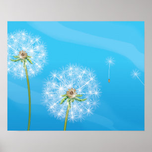 Póster Planta de Dandelion
