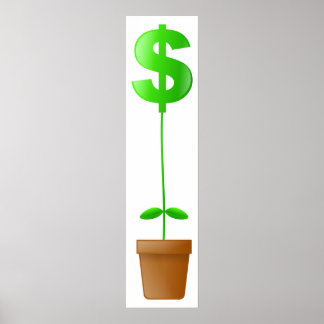 Póster Planta de dólares