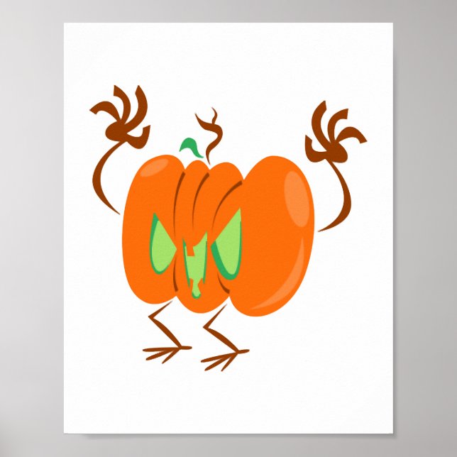 Póster Planta de Halloween (Frente)