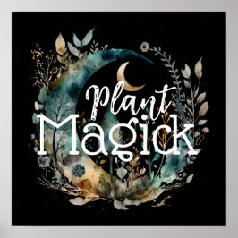 Póster Planta Magick