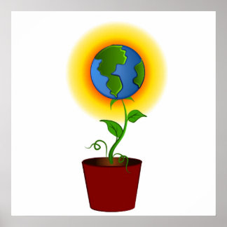 Póster Planta para la Tierra