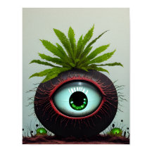 Planta Sci-fi Con Ojo
