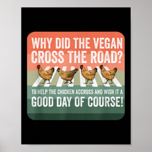 Póster Planta Vegetable De Pollo Vegetal Del Día Mundial