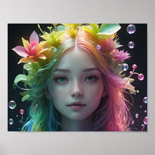 Póster Plantas de agua (Frente)