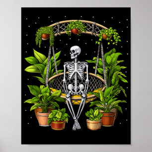 Póster Plantas Skeleton Lover
