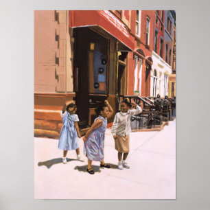 Póster Plantilla 2001 de Harlem