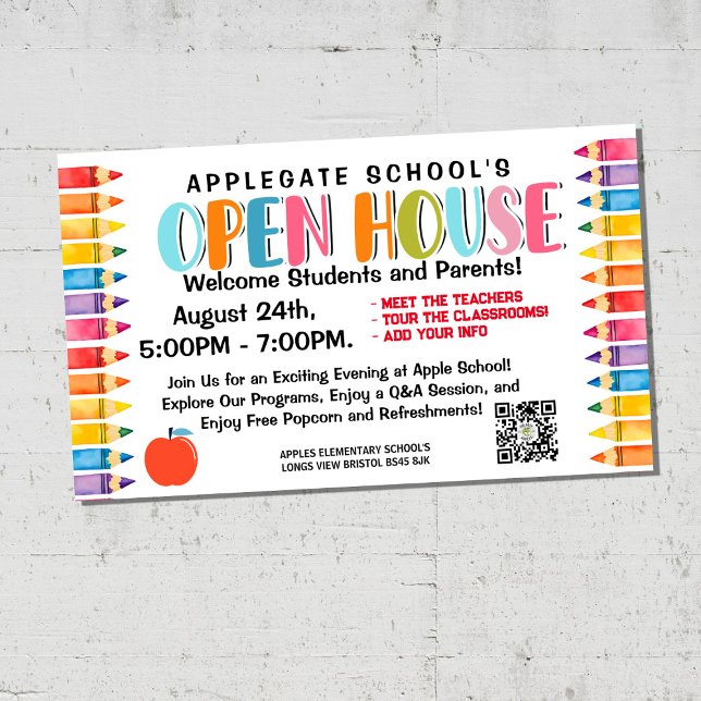 Póster Plantilla de Banner y Poster para la escuela | (Subido por el creador)