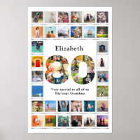 Plantilla de foto familiar para recuerdo de cumple