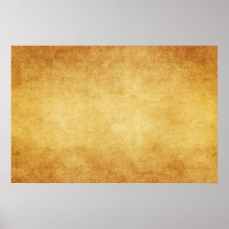 Póster Plantilla de papel de pergamino de vejez en blanco