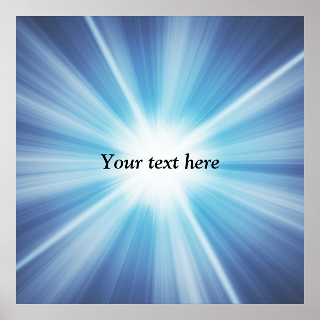 Póster PLANTILLA DE patrón solar (Frente)