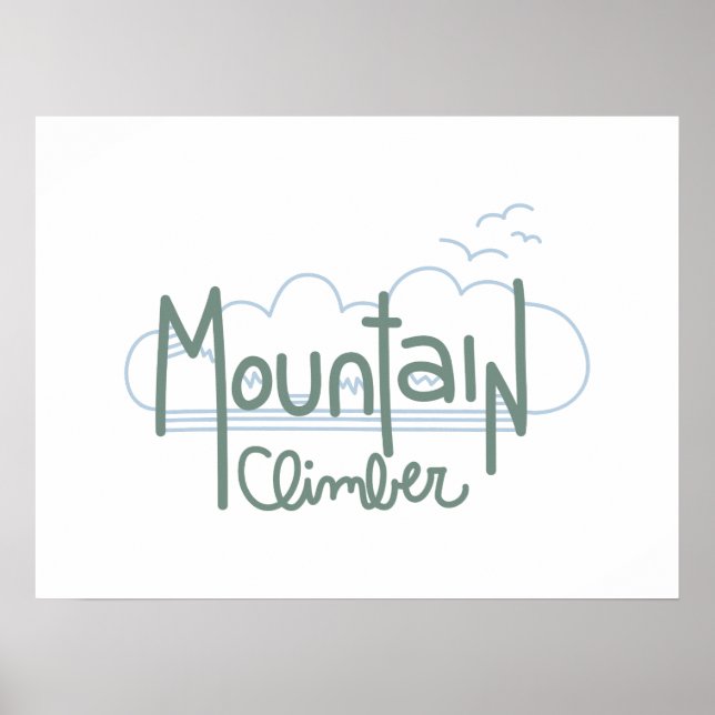 Póster plantilla de poster (Frente)